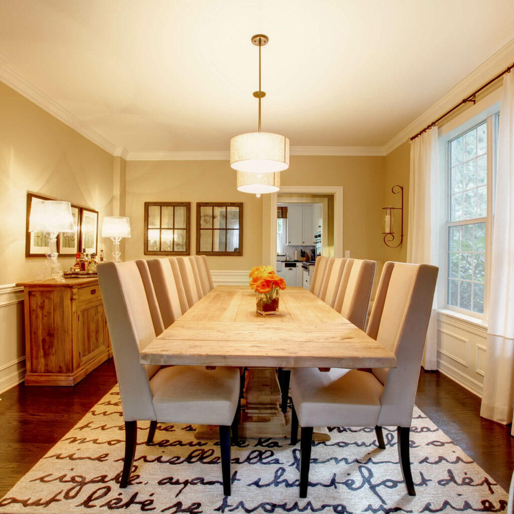 Dining room carpet flooring | Staff Carpet